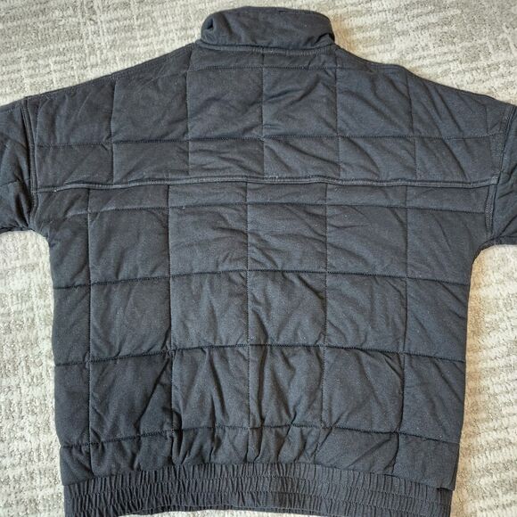 VIRUS x HYROX ladies Baywood 1/4 zip quilted jacket black size S - Picture 10 of 12